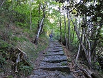Partenza dell'anello da Bracchio (fraz.di Mergozzo - VB) a 310 mt di quota